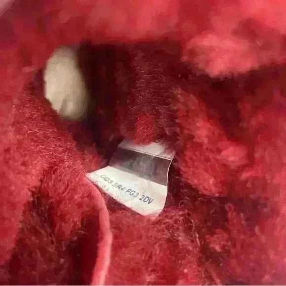 New UGG Toddler size 6 Samba Red Bailey Bow II boots - Picture 8 of 9